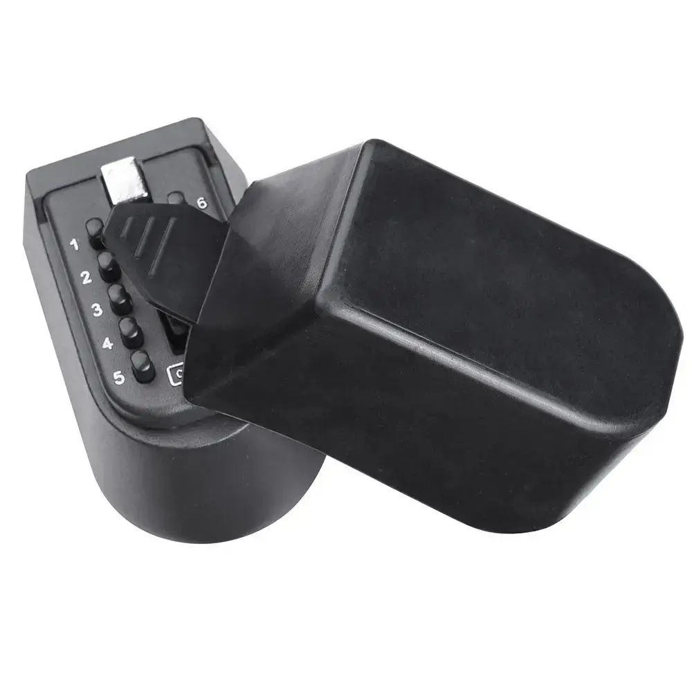 Мінісейф настінний кодовий для ключів із захистом Чорний Вінниця - фото 14