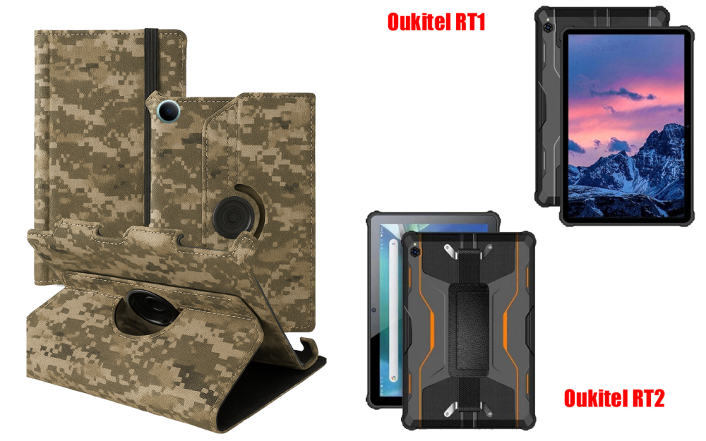 Чехол Spinner360 для планшета Oukitel RT1, Oukitel RT2, цвет Xaki Киев - изображение 1