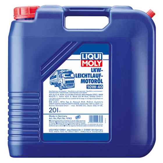 LIQUI MOLY Напівсинтетична моторна олива - LKW Leichtlauf-Motoroil SAE 10W-40 Basic 20л. Киев