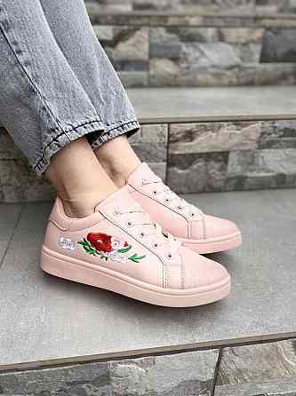 Кросівки жіночі W-122 пудра (весна-осінь, еко-шкіра) (1478) лише 39р. 38 Коломыя