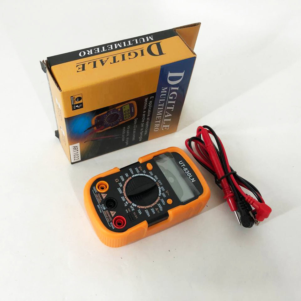 Універсальний вимірювальний прилад для струму DT-830 LN, Тестер напруги для електриків QM-97 Львів - фото 2