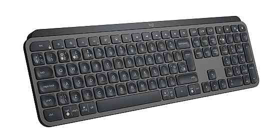 Клавіатура бездротова Logitech MX Keys Advanced for Business Wireless Illuminated UA Graphite Сірий Харків