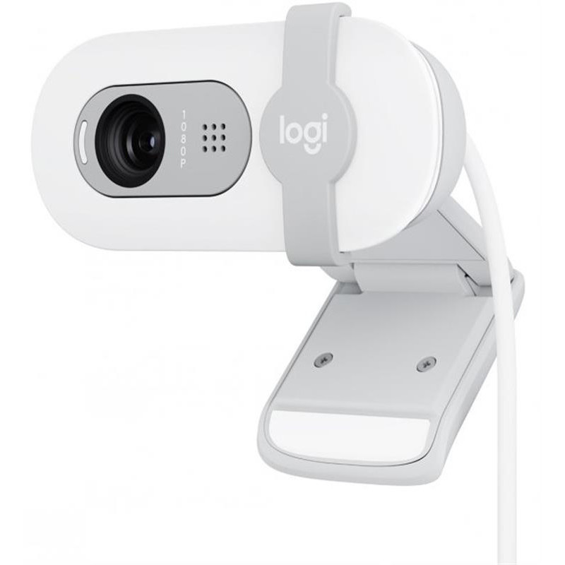 Веб-камера Logitech Brio 100 Off White (960-001617) Білий Харків - фото 1