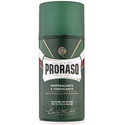 Пена для бритья Proraso Освежающая и тонизирующая С экстрактом Эвкалипта 300 мл (8004395001927) Винница - изображение 1