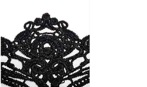 Маска карнавальна із тканини one size чорний Київ