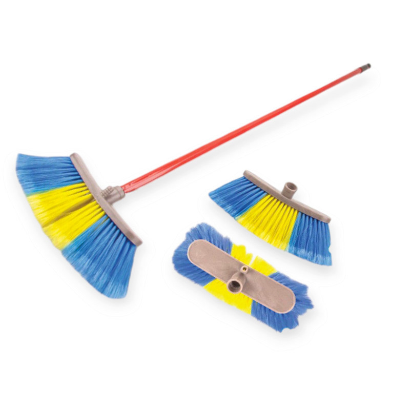 Щетка ручка металл 8 рядов 25 х 105 см под шланг + Мукачево - изображение 1