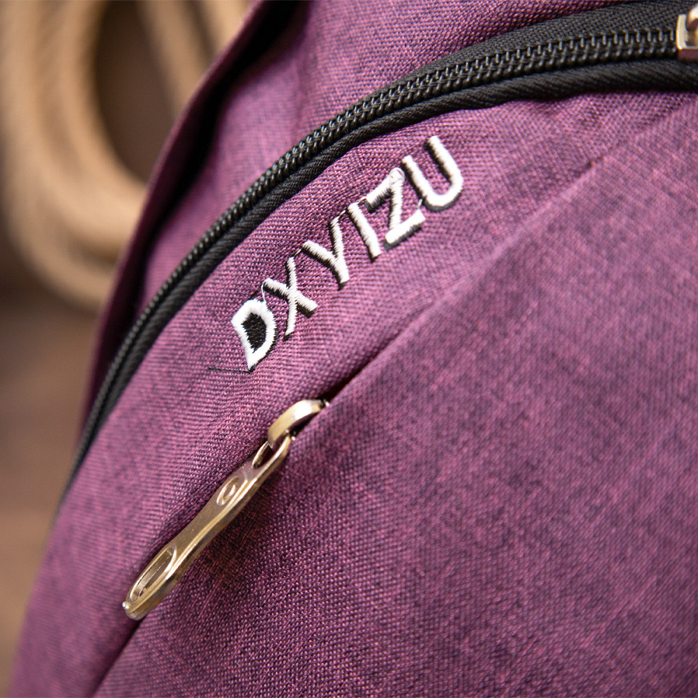 Сумка унісекс через плече смарт текстильна Vintage 20552 Малинова Київ - фото 2