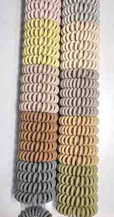 Гумки пружинки для волосся матові 50 шт. Київ