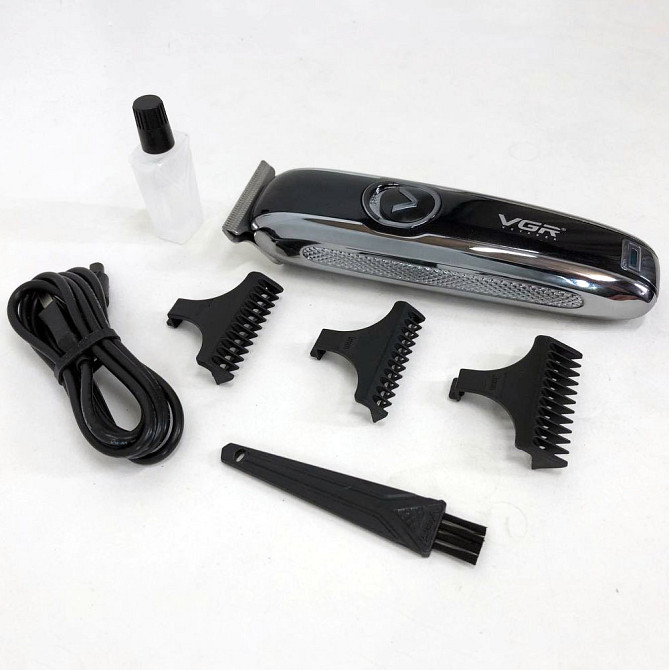 Беспроводной триммер для стрижки волос VGR, Машинка для стрижки волос электрическая MF-78 Львов - изображение 19