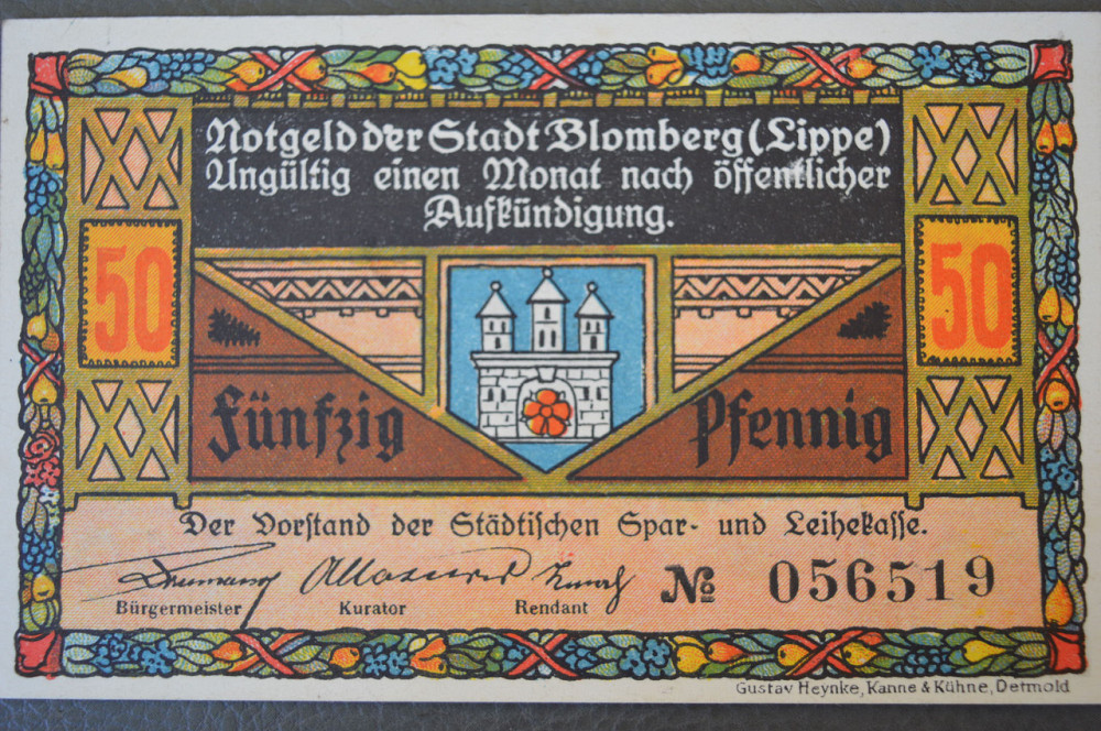 Німеччина Нотгельд 50 Pf 19..р.( 9) Полтава - фото 1