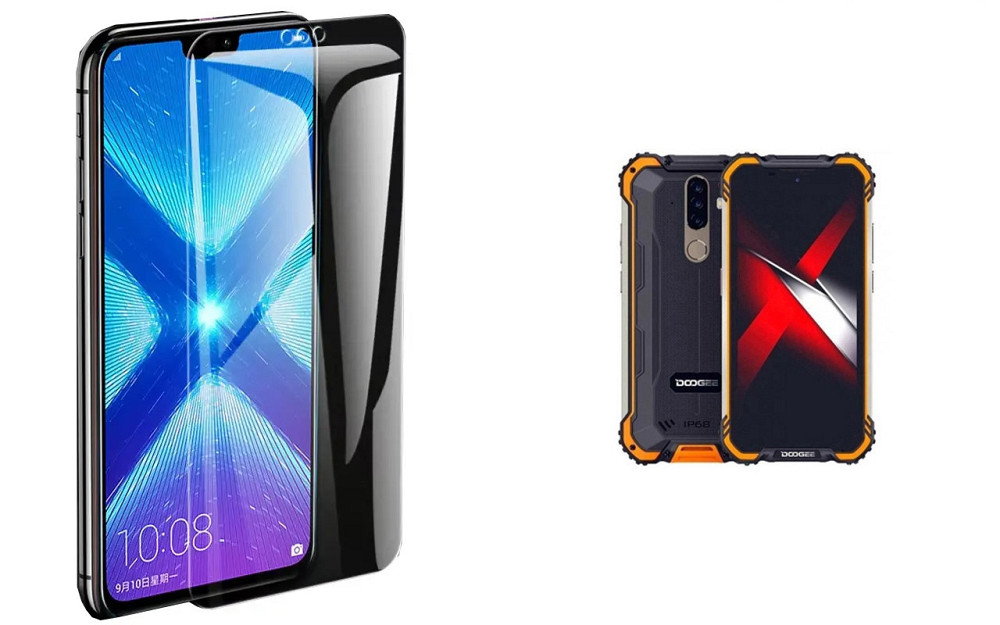 Защитное стекло NeoGlass для Doogee S58 Pro – ультрапрозрачное и устойчивое Киев - изображение 2
