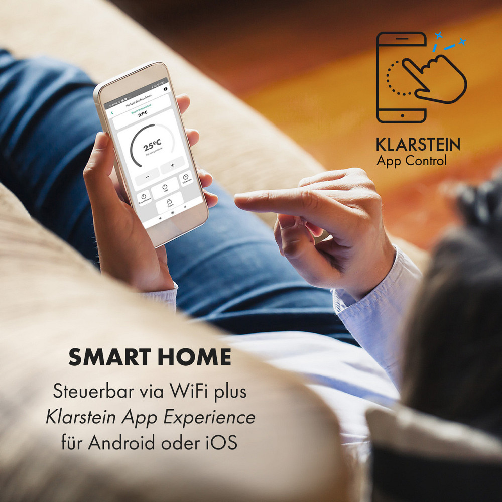 Интеллектуальный инфракрасный обогреватель Hot Spot Crystal Reflect, 850 Вт, зеркало с таймером управления Ровно - изображение 2