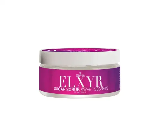 Скраб для ніг Sensuva ELXYR Sugar Scrub - Sweet Secrets (236 мл) Львов