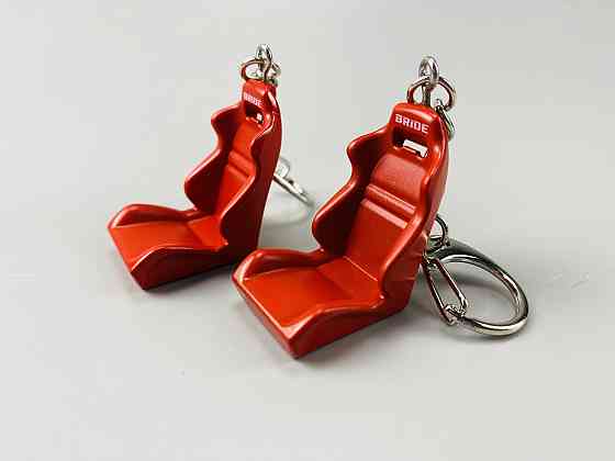 Брелок автомобільне крісло, брелок на ключі для водія, брелок металевий Мукачево