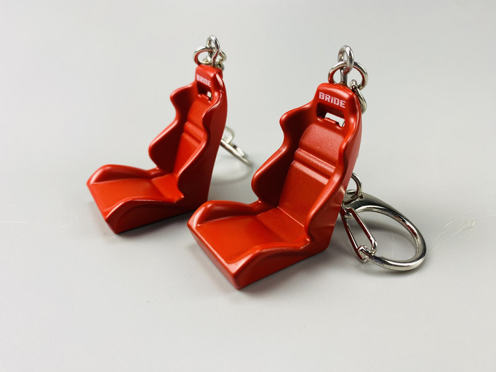 Брелок автомобільне крісло, брелок на ключі для водія, брелок металевий Мукачево - фото 1