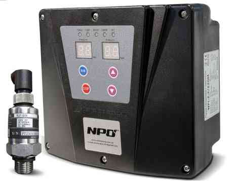 "NPO" Перетворювач частоти WPI-2,2/380T (датчик тиску 10bar) (уп.6) Київ