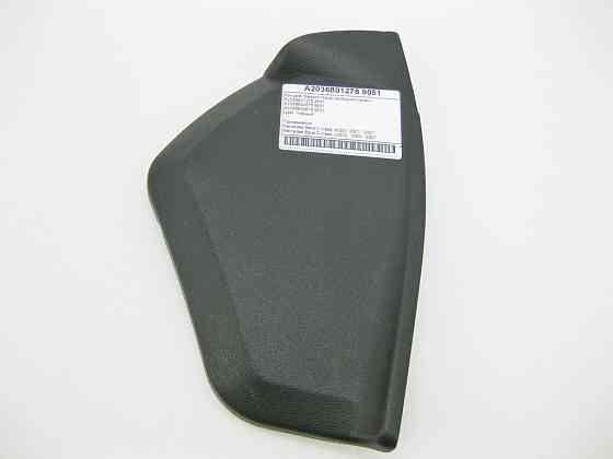 Mercedes-Benz  A2036801278 9051 Кришка правого торця панелі приладів чорна C-Class W203 Одеса
