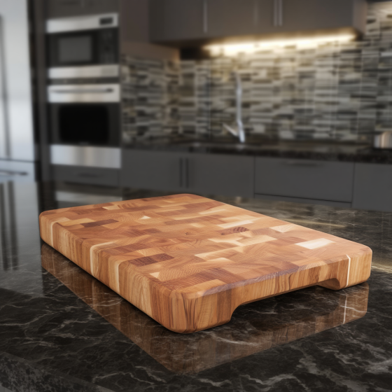 Lugi Дошка для нарізки обробна 25×35 см дошка кухонна дерев'яна Доміно з ясена C51W250350Y Коломия