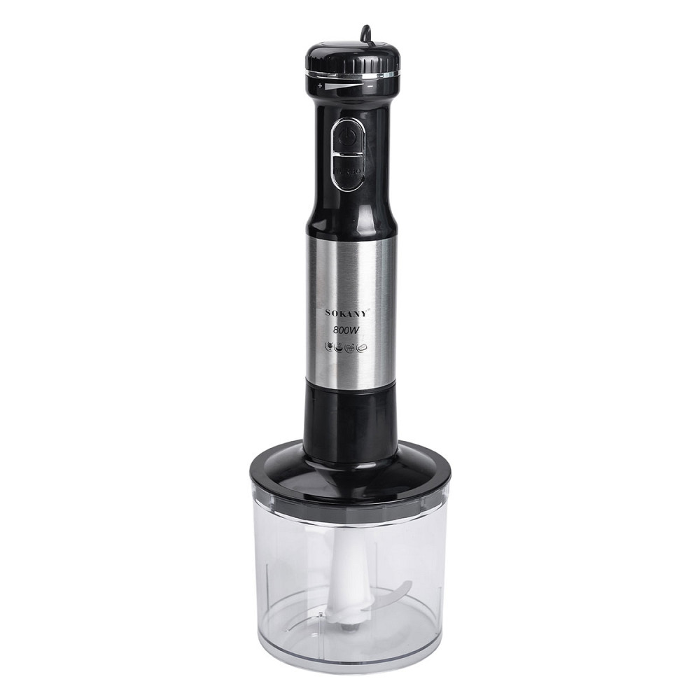 Sokany Блендер ручний занурювальний 800 Вт чаша з вінчиком подрібнювач (чопер) Sokany SK-768-4 Коломыя - изображение 3