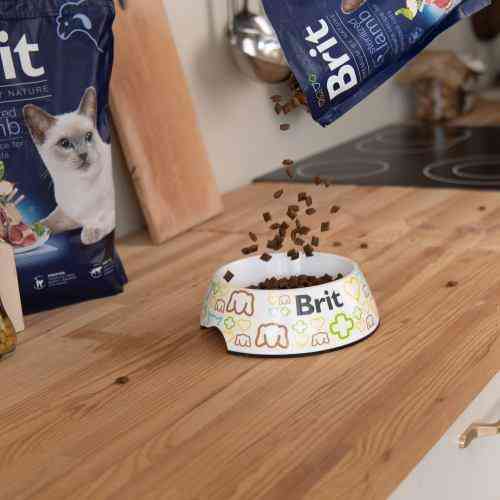 Сухий корм Brit Premium Cat Nature Sterilized Lamb для стерилізованих кішок, з ягням, 300 г Київ