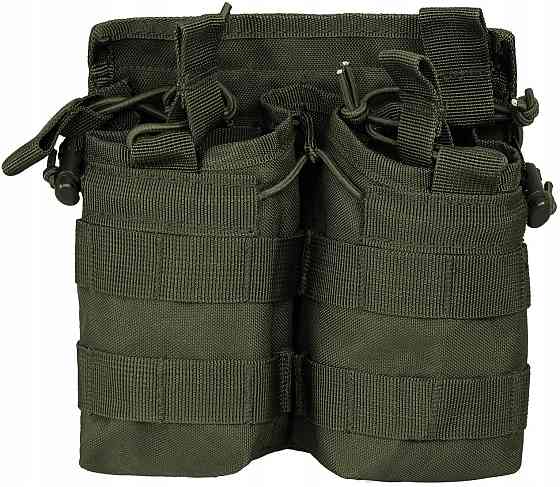 Тактический двойной Подсумок под магазины АК/М4/М16 с системой Molle Mil-Tec от Sturm (13497001) Oli Нововолынск