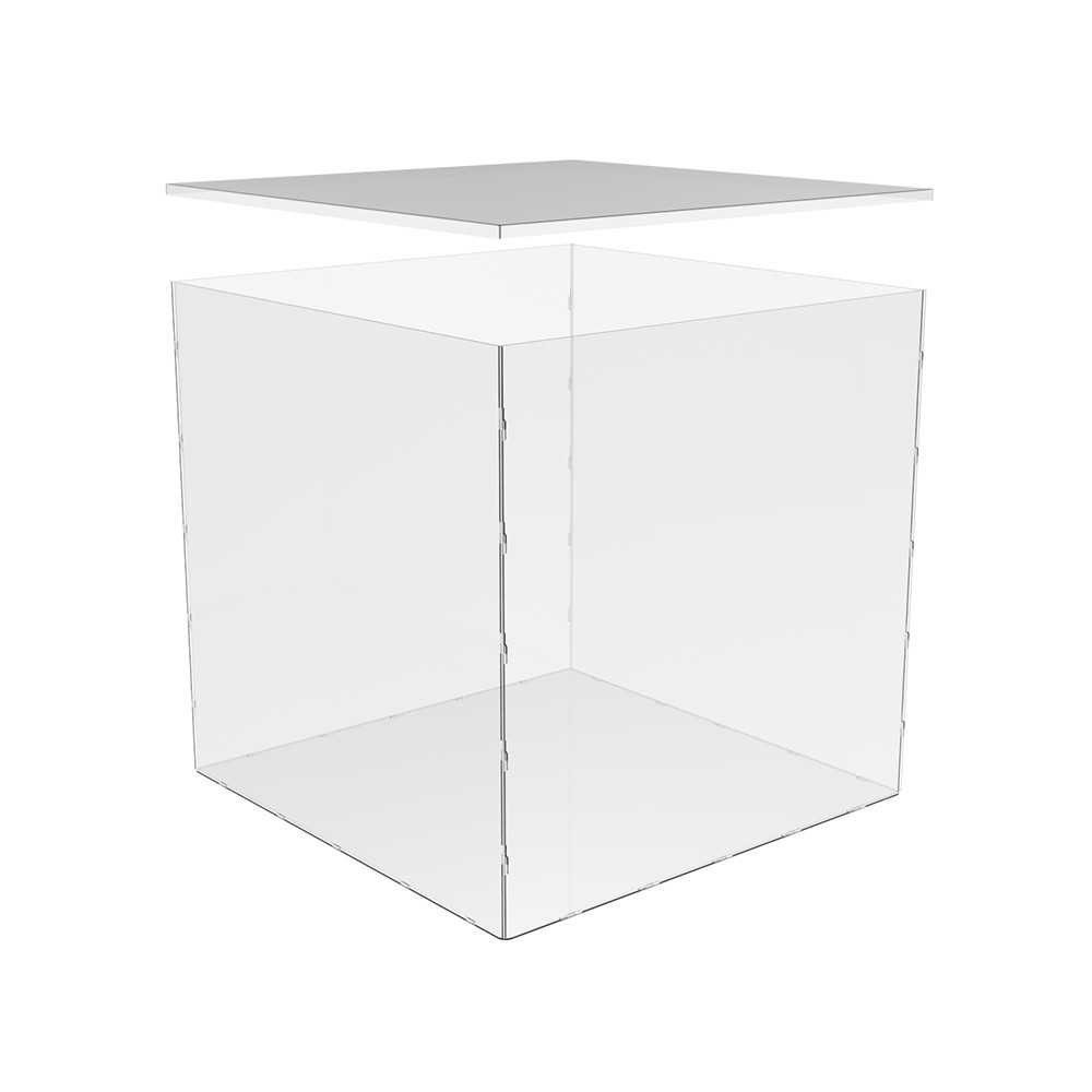 Коробка акриловая EKOSTAR для цветов 600х600х600 с крышкой Киев - изображение 4