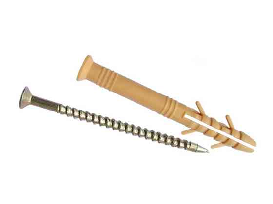 Дюбель-гвоздь швидкого монтажу 8*80 потай, (планшет-пакет 10 шт) Харків
