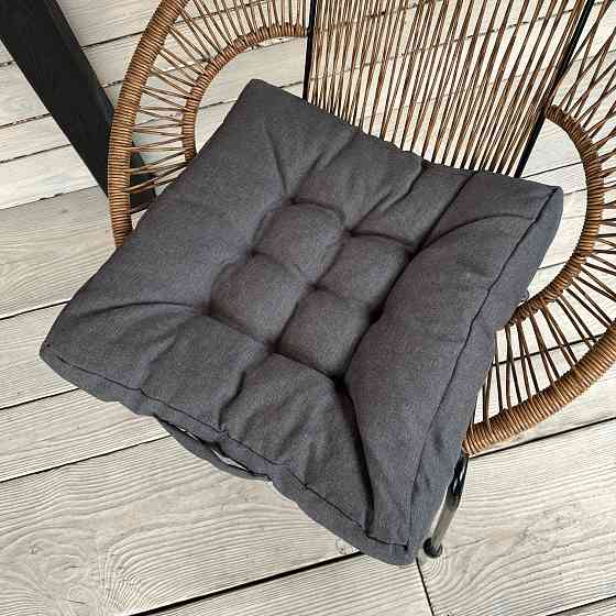 Подушка для стільців (50x50х8 см) Decorator Sawana колір сірий 84-129 Київ