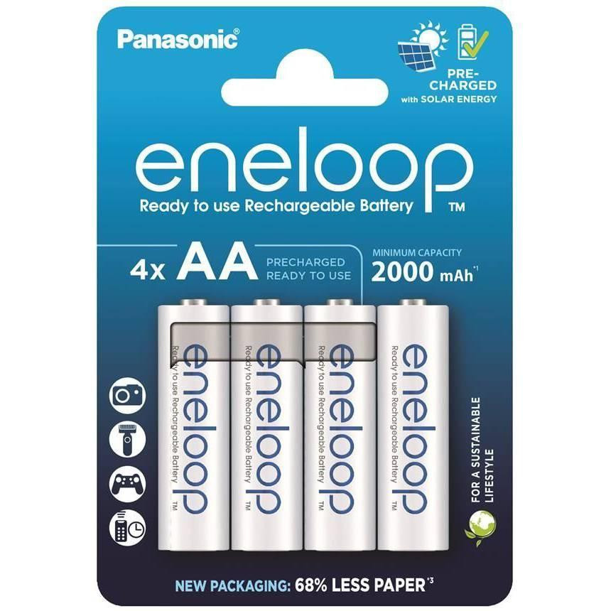 Акумулятори Panasonic Eneloop AA/HR06 NI-MH 2000 mAh BL 4 шт. Харків - фото 2