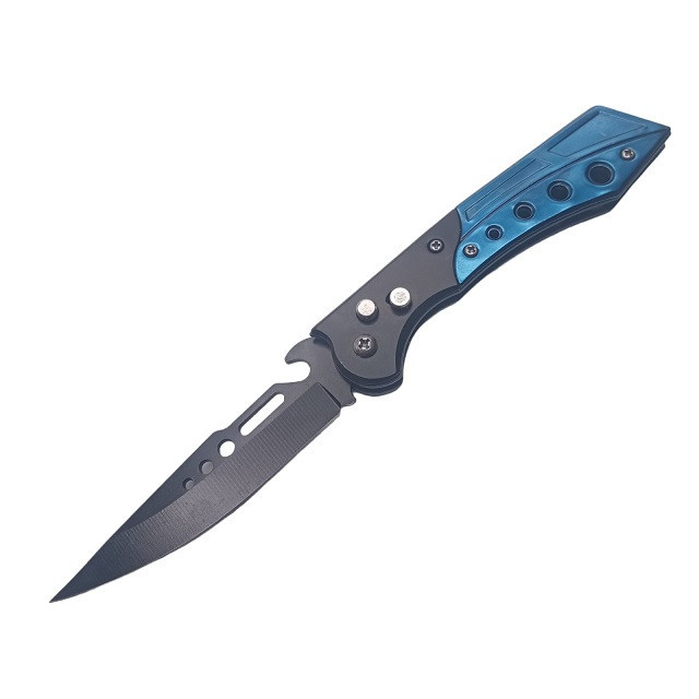 Нож выкидной Ming 017 Blue Днепр - изображение 1