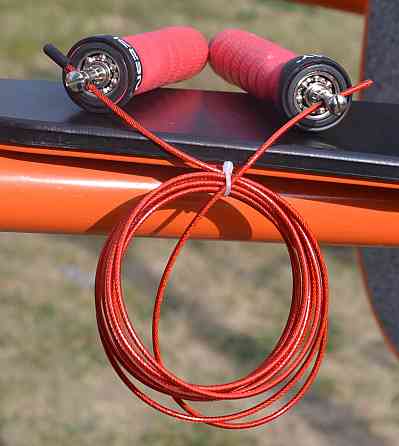 Скакалка швидкісна на підшипниках PowerPlay 4208 Fitness Jump Rope Червона (3m.) Каменское
