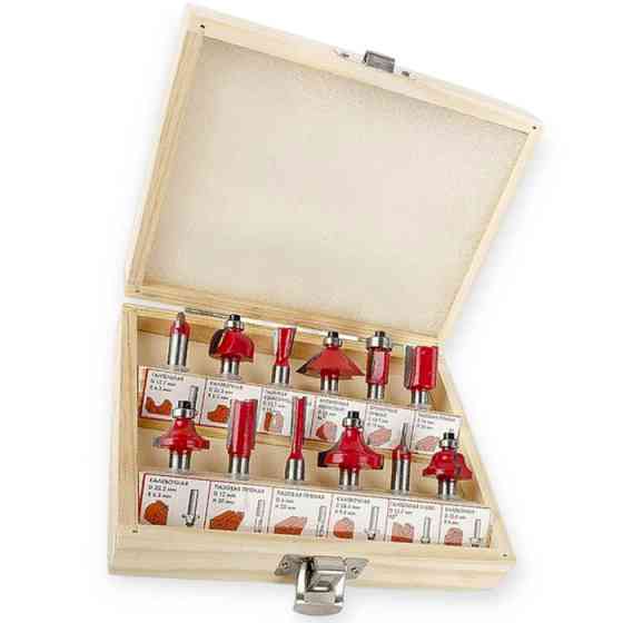 Набір фрез по дереву 12шт Мукачево