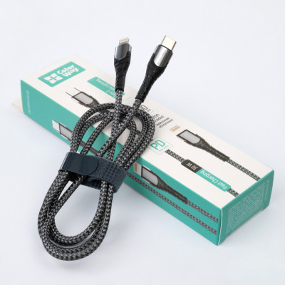 Дата кабель USB-C to Lightning 1.0m ColorWay (CW-CBPDCL033-GR) Винница - изображение 3