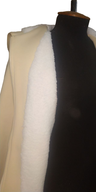 Женская кофта на меху Молочный 42/46 Харьков - изображение 4