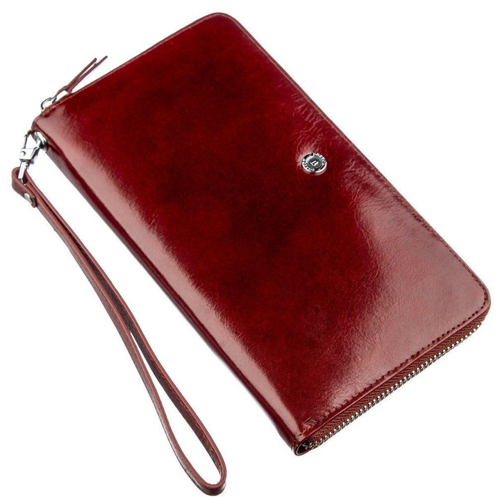 Оригінальна чоловіче портмоне-клатч Boston 18805 Коричневий Київ - фото 1