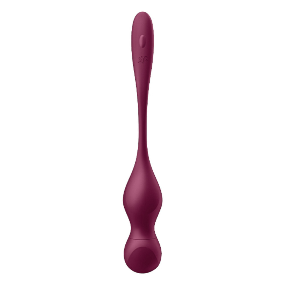 Вагинальные шарики с вибрацией Satisfyer Love Birds Vary, бордовые Sex Aura Киев - изображение 6