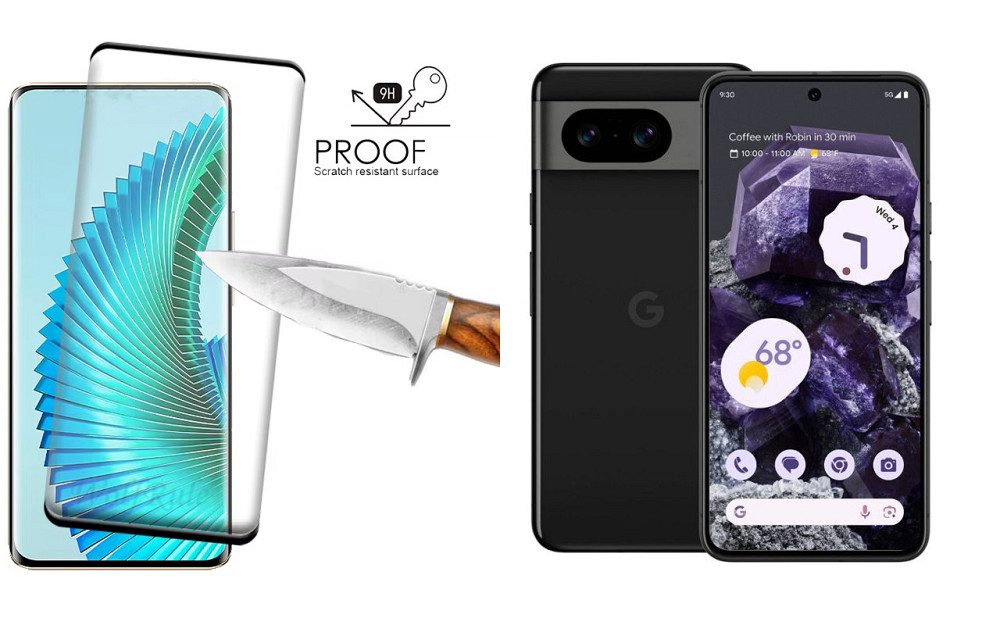 Защитное стекло HyperGlass Pro для Google Pixel 8, Pixel 8a, Pixel 8 Pro – максимальная чувствительность и Киев - изображение 1