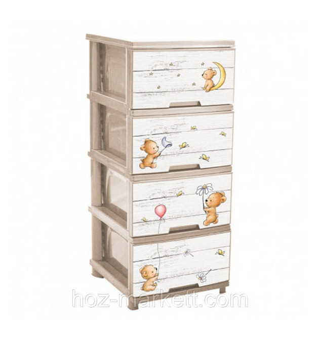 Комод пластиковый 