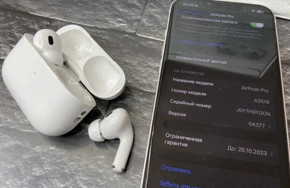 Навушники аїрбос pro 2 1в1 без шумозаглушення +чохол. Харків - фото 1