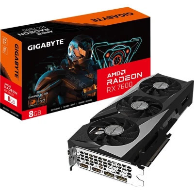 Видеокарта GIGABYTE Radeon RX 7600 8Gb GAMING OC (GV-R76GAMING OC-8GD) Винница - изображение 8