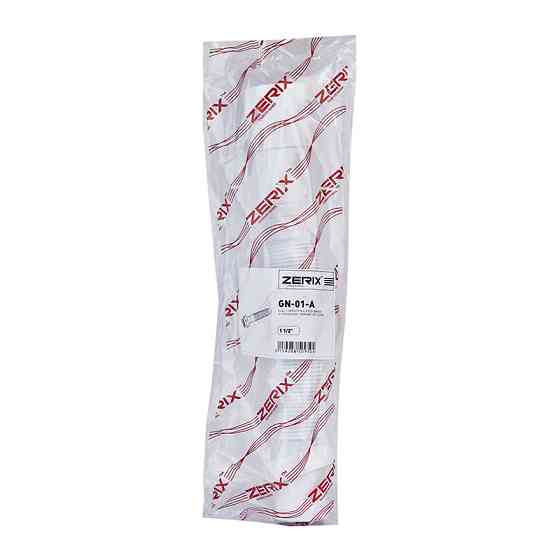 Гофротруба сполучна Zerix GN-01-A з накидною гайкою 1 1/2" (310-650 мм) (ZX5095) Київ