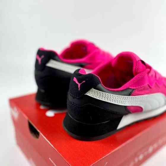 Женские Кроссовки Puma Розовые Тканевые Пума Сеточка (размеры: 36,37,38,39,40) Днепр