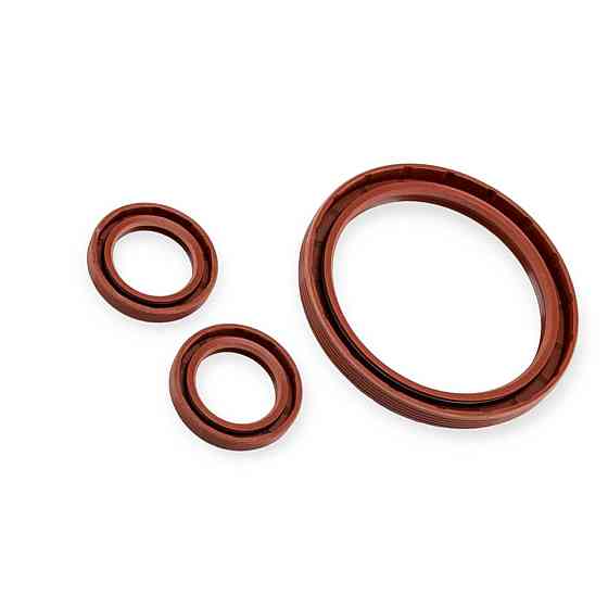 Сальник 2108-2115, 1117-1119, 2170-2172 (к-кт 3 шт) силікон колінвалу Мукачево