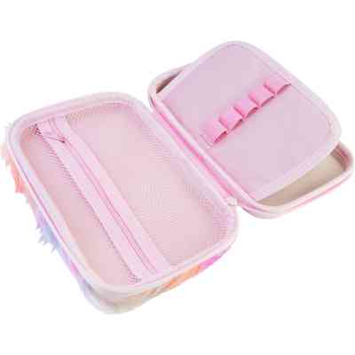 Пенал Cool For School 1 отделение с плюшем и аппликацией Радуга (CF6549-light) Винница