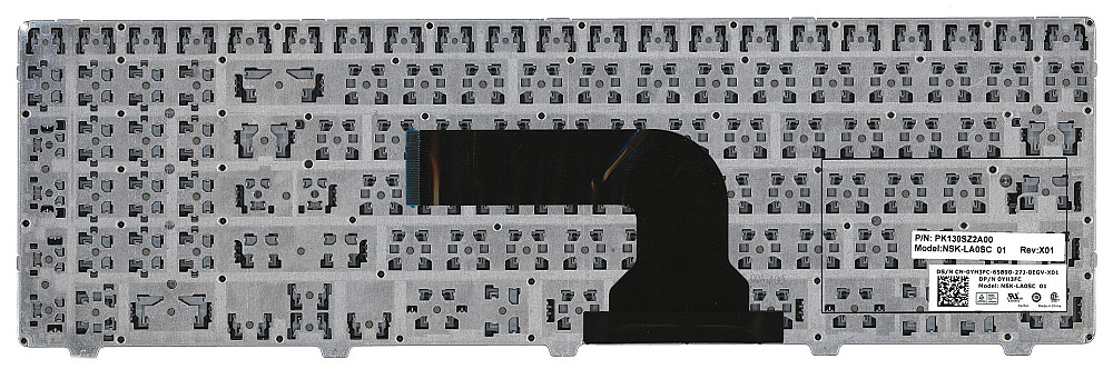 Клавиатура для ноутбука Dell Inspiron (3521, 5521, 3537, 5537) Black, (Black Frame), RU Вінниця - фото 3