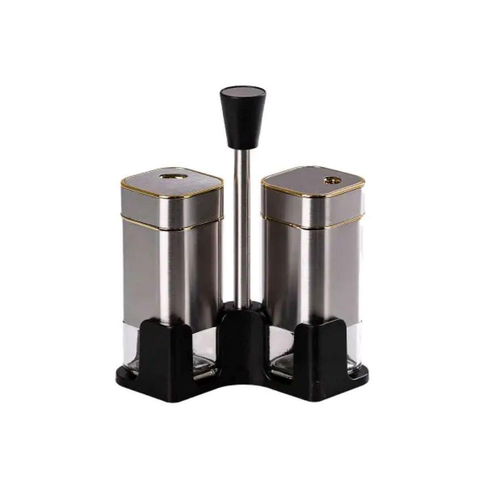 Набір для спецій з підставкою, 2 баночки 120 мл Київ - фото 1