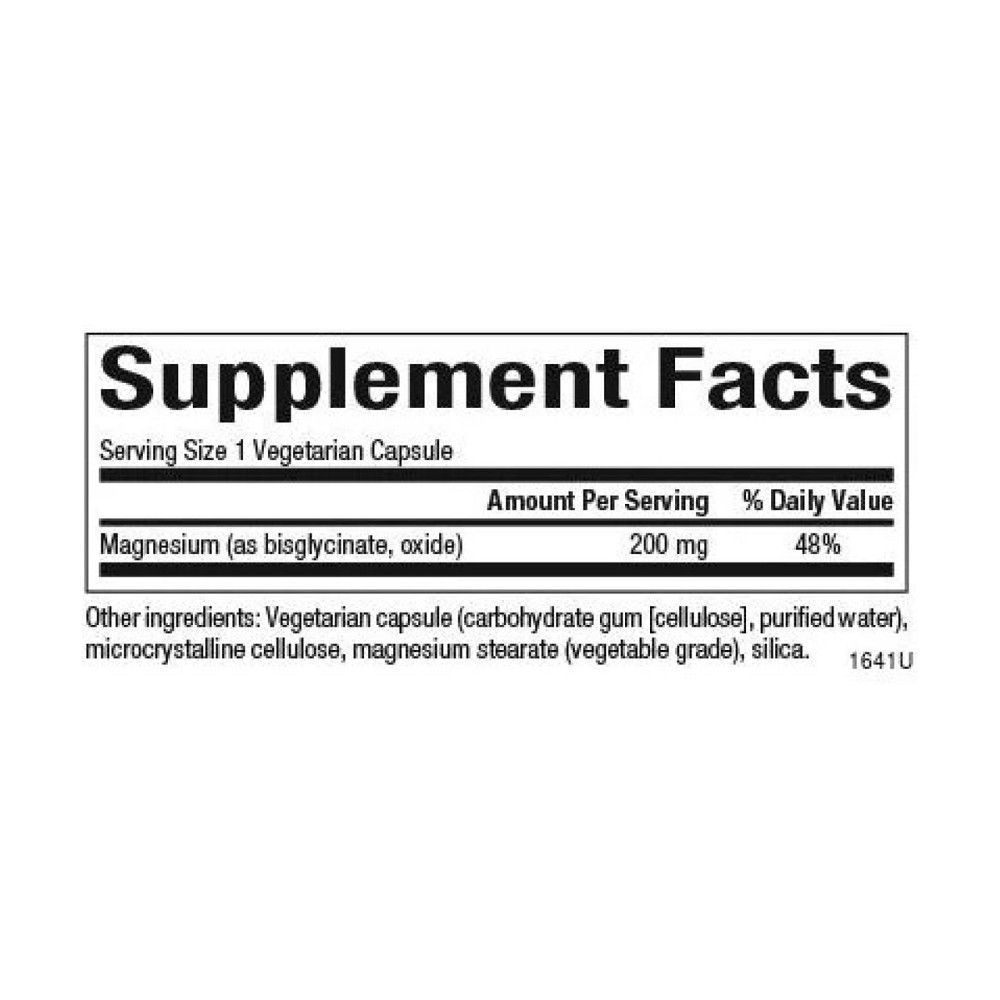 Magnesium Bisglycinate 200mg - 120 vcaps Киев - изображение 2