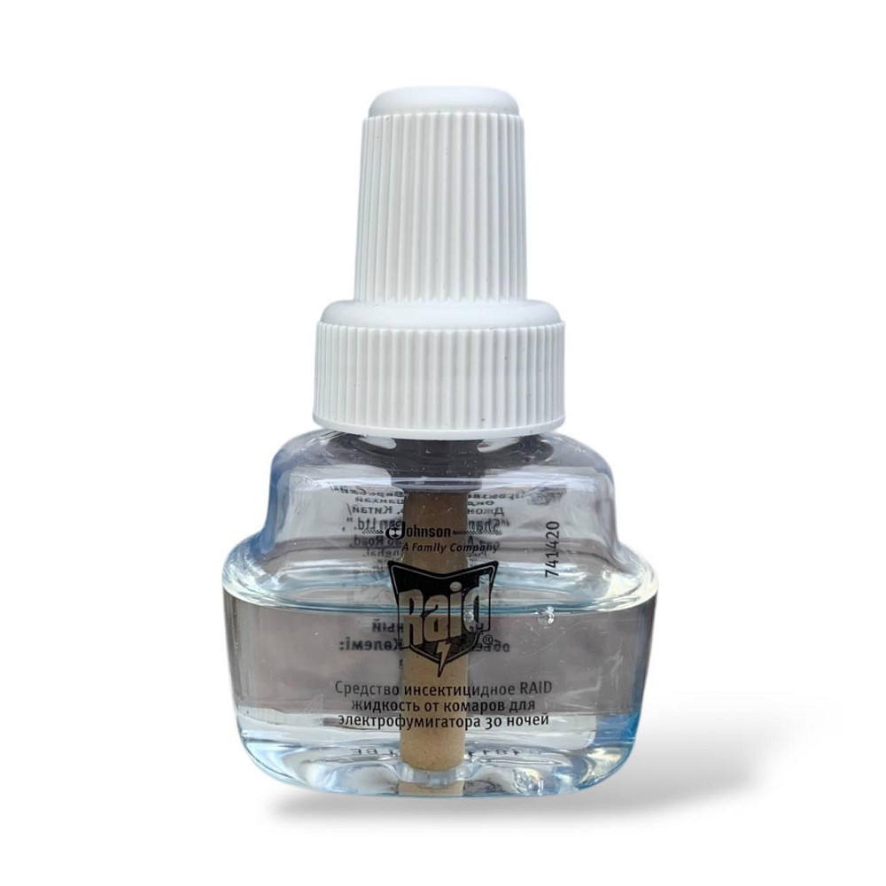 Жидкость для электрофумигатора Raid от комаров без коробки, на 30 ночей, сменный блок, 22 мл Харьков - изображение 2