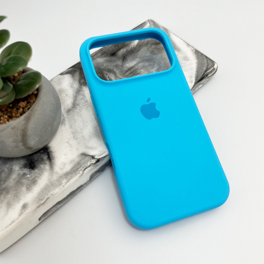 Чохол для смартфона Silicone Full Case AA Open Cam for Apple iPhone 17 Pro Max 44,Light Blue Киев - изображение 4