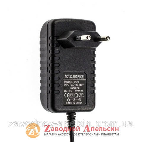 Мережеве зарядне заряджання China Tab 5v 2A 2мм Одеса - фото 1